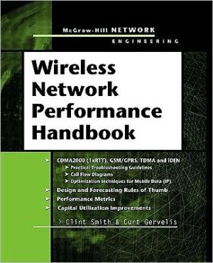 Book Wireless Network Performance Handbook free