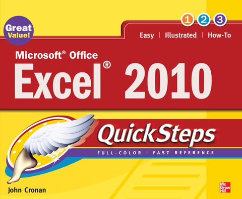 Book Microsoft Office Excel 2010 QuickSteps free