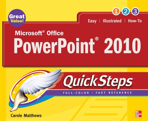 Book Microsoft Office PowerPoint 2010 QuickSteps free