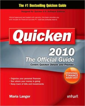 Book Quicken 2010 The Official Guide (Quicken Press) free
