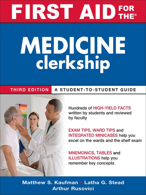 Book First Aid for the Medicine Clerkship, Third Edition (First Aid Series) free
