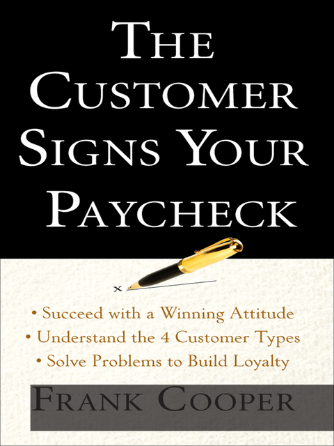 Book The Customer Signs Your Paycheck free