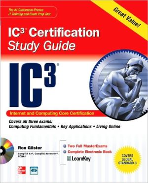 Book Internet Core and Computing IC3 Certification Global Standard 3 Study Guide (Certification Press) free