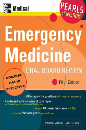 Book Emergency Medicine Oral Board Review: Pearls of Wisdom, Fifth Edition free