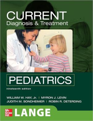 Book CURRENT Diagnosis and Treatment Pediatrics, Nineteenth Edition free
