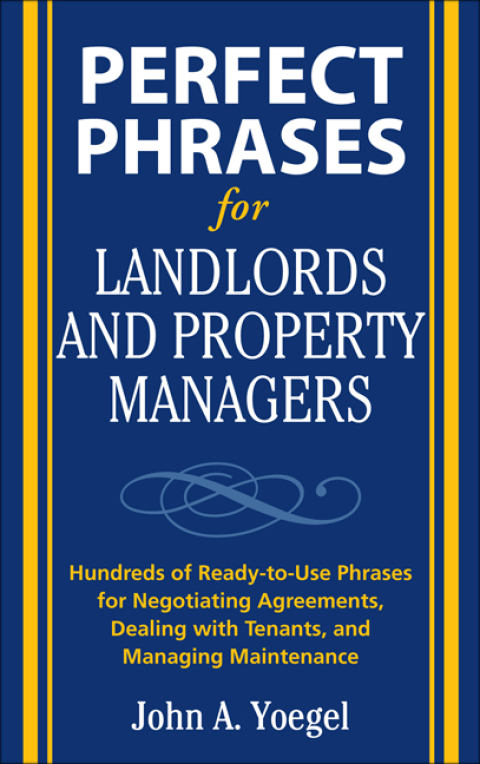 Book Perfect Phrases for Landlords and Property Managers (Perfect Phrases Series) free