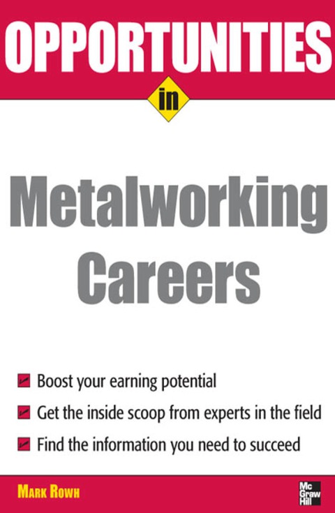 Book Opportunities in Metalworking (Opportunities in ... (Paperback)) free