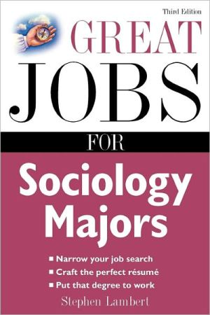 Book Great Jobs for Sociology Majors (Great Jobs for ... Majors (Paperback)) free