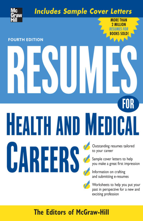 Book Resumes for Health and Medical Careers (McGraw-Hill Professional Resumes) free