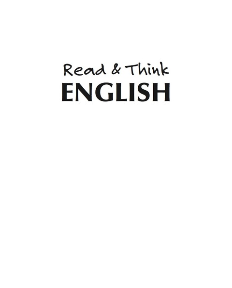 Book Read & Think English free
