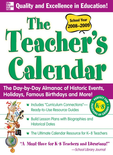 Book The Teacher's Calendar School Year 2008-2009 free
