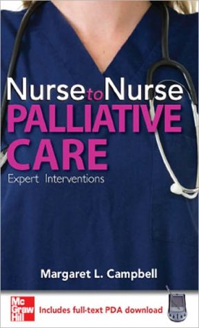 Book Nurse to Nurse Palliative Care free