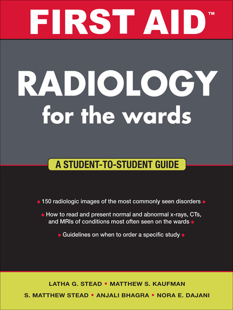 Book First Aid Radiology for the Wards (First Aid Series) free