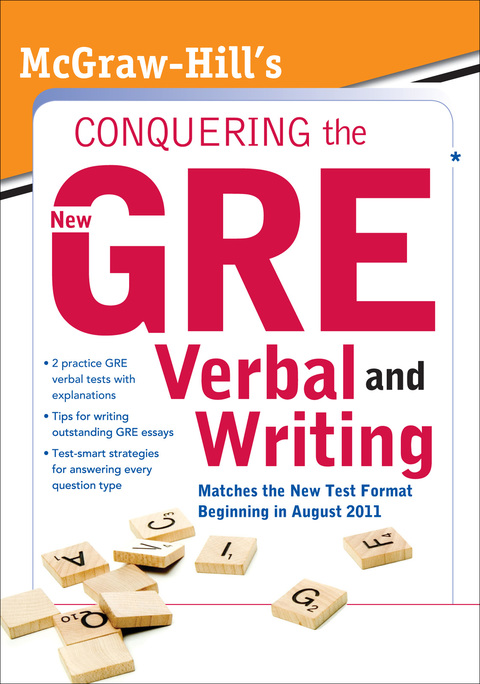 Book McGraw-Hill's Conquering the New GRE Verbal and Writing free
