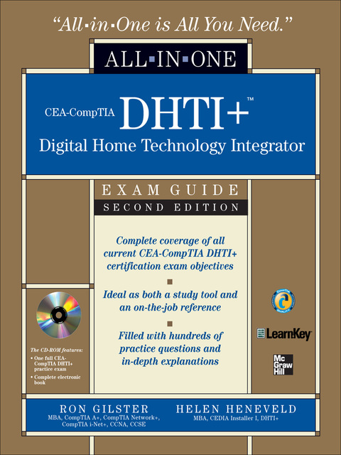 Book CEA-CompTIA DHTI+ Digital Home Technology Integrator All-In-One Exam Guide, Second Edition free