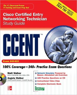 Book CCENT Cisco Certified Entry Networking Technician Study Guide (Exam 640-822) free