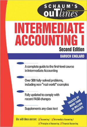 Book Schaum's Outline of Intermediate Accounting I , 2ed free