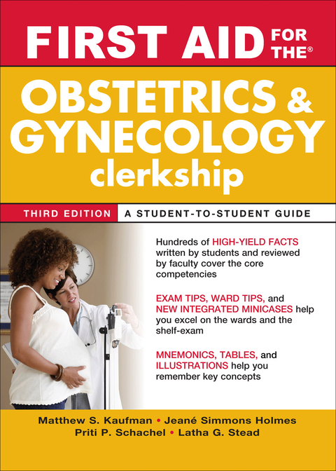 Book First Aid for the Obstetrics and Gynecology Clerkship, Third Edition (First Aid Series) free