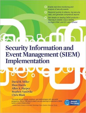 Book Security Information and Event Management (SIEM) Implementation (Network Pro Library) free