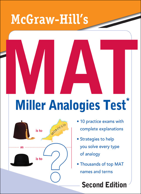 Book McGraw-Hill's MAT Miller Analogies Test, Second Edition (Mcgraw Hills Mat) free
