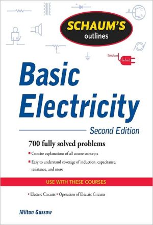 Book Schaum's Outline of Basic Electricity, Second Edition (Schaum's Outlines) free