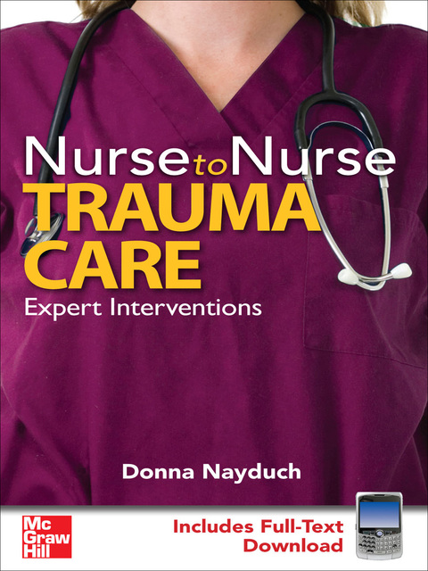 Book Nurse to Nurse Trauma Care free