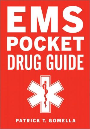 Book EMS Pocket Drug Guide free