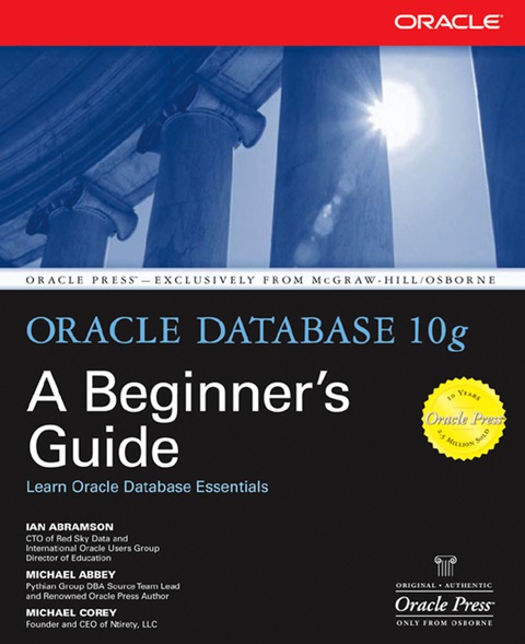 Book Oracle Database 10g: A Beginner's Guide (Oracle Press) free