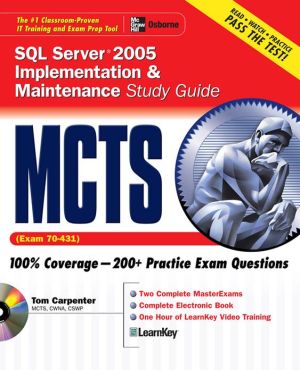Book MCTS SQL Server 2005 Implementation & Maintenance Study Guide (Exam 70-431) free