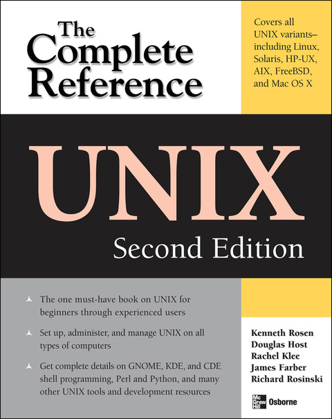 Book UNIX: The Complete Reference, Second Edition (Complete Reference Series) free