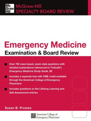 Book Tintinalli's Emergency Medicine Examination & Board Review free