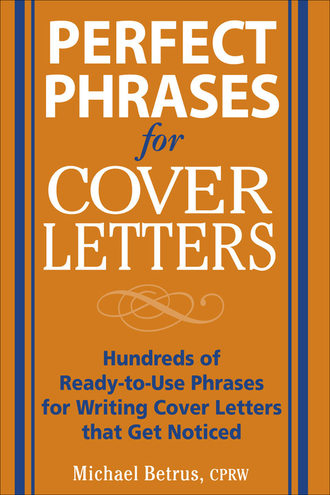 Book Perfect Phrases for Cover Letters (Perfect Phrases Series) free