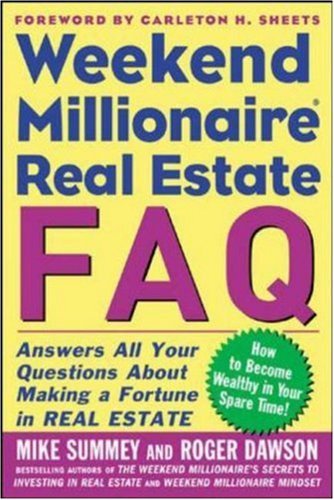 Book Weekend Millionaire's Frequently Asked Real Estate Questions free