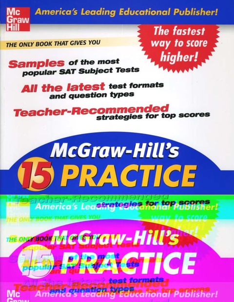 Book McGraw-Hill's 15 Practice SAT Subject Tests free