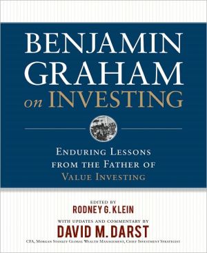 Book Benjamin Graham on Investing: Enduring Lessons from the Father of Value Investing free