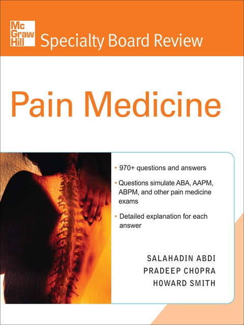 Book McGraw-Hill Specialty Board Review Pain Medicine free