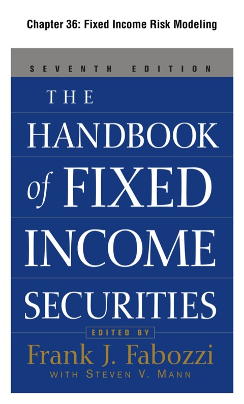 Book The Handbook of Fixed Income Securities, Chapter 36 - Fixed Income Risk Modeling free