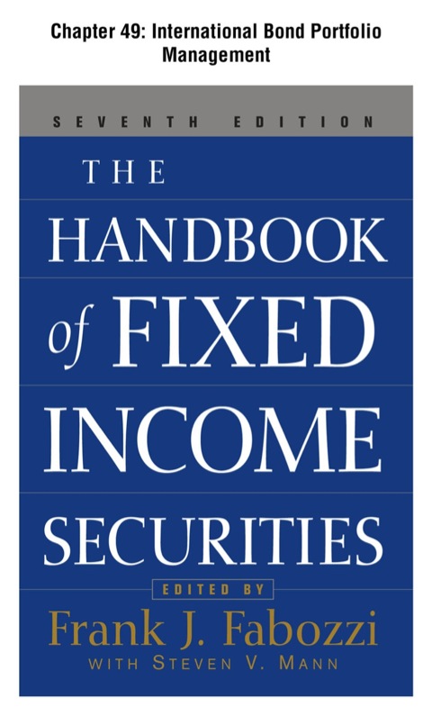 Book The Handbook of Fixed Income Securities, Chapter 49 - International Bond Portfolio Management free
