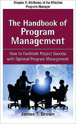 Book The Handbook of Program Management, Chapter 2 - Attributes of the Effective Program Manager free