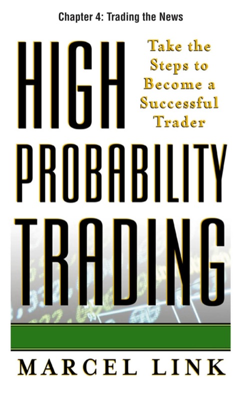Book High-Probability Trading, Chapter 4 - Trading the News free