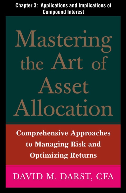 Book Mastering the Art of Asset Allocation, Chapter 3 - Applications and Implications of Compound Interest free