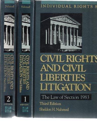Book Civil Rights and Civil Liberties Litigation: The Law of Section 1983 (Individual Rights Series) free