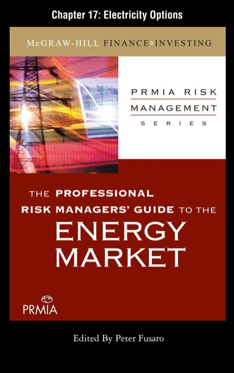Book PRMIA Guide to the Energy Markets: Electricity Options free