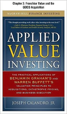 Book Applied Value Investing, Chapter - 3 Franchise Value And The Geico Acquisition free