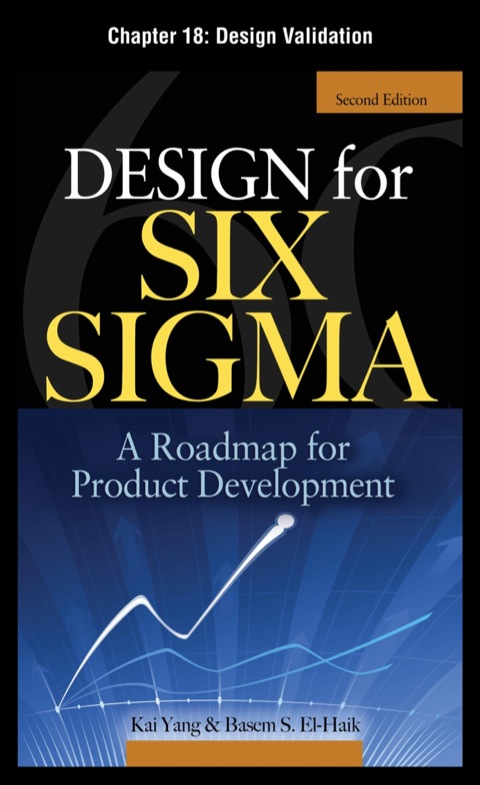 Book Design for Six Sigma: Design Validation free