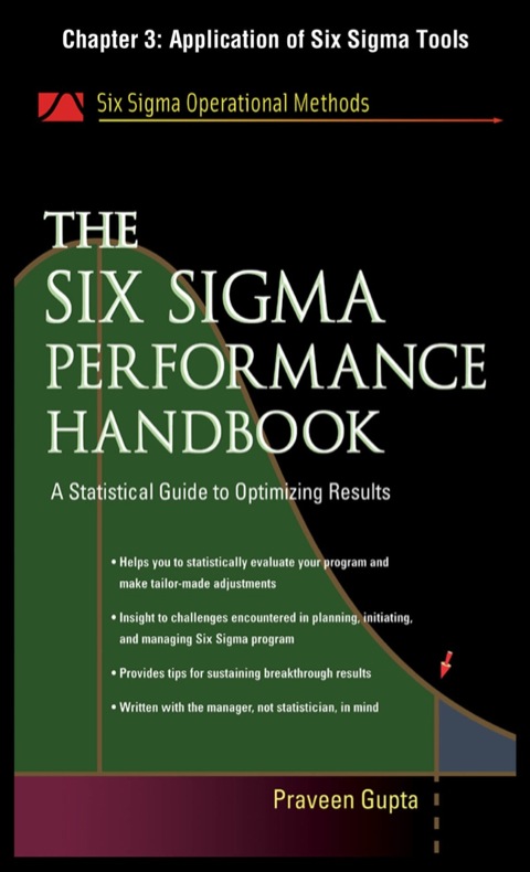 Book The Six Sigma Performance Handbook, Chapter 3 - Application of Six Sigma Tools free