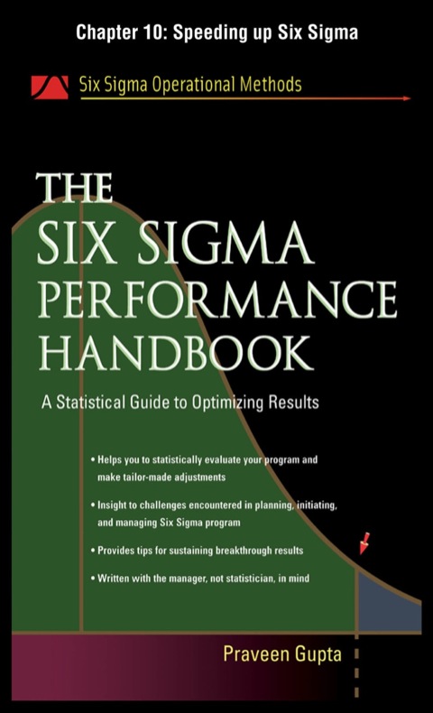 Book The Six Sigma Performance Handbook, Chapter 10 - Speeding up Six Sigma free