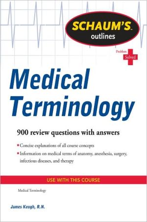 Book Schaum's Outline of Medical Terminology (Schaum's Outlines) free