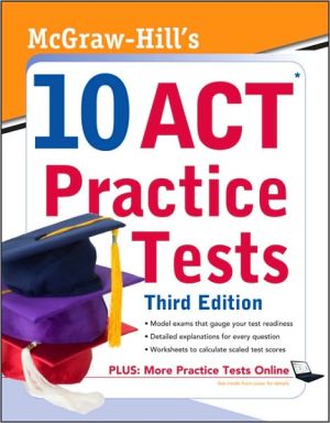 Book McGraw-Hill's 10 ACT Practice Tests, Third Edition free