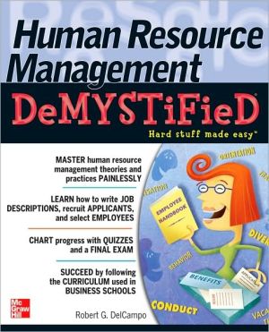 Book Human Resource Management DeMYSTiFieD free